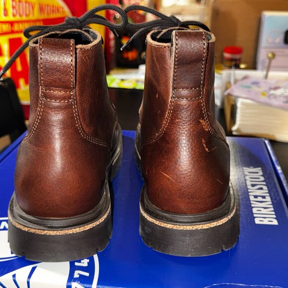 Birkenstock Highwood Lace Mid Men Leather - Chocolate - 39 Regular/Wide - NIB - Picture 10 of 10